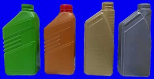 HDPE plastic lubricant bottle